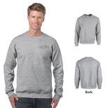Gildan Heavy Blend Classic Fit Adult Crewneck Sweatshirt, 8 oz.- Sport Gray