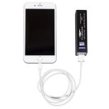 UL Listed Aluminium 2200 mAh Lithium Ion Portable Power Bank Charger