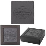 Square Slate Coaster Set